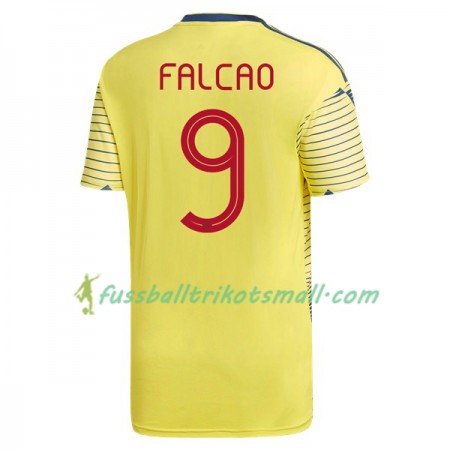 Fußballtrikots Kolumbien Radamel Falcao 9 Copa América 2019 Kurzarm Heimtrikotsatz kaufen